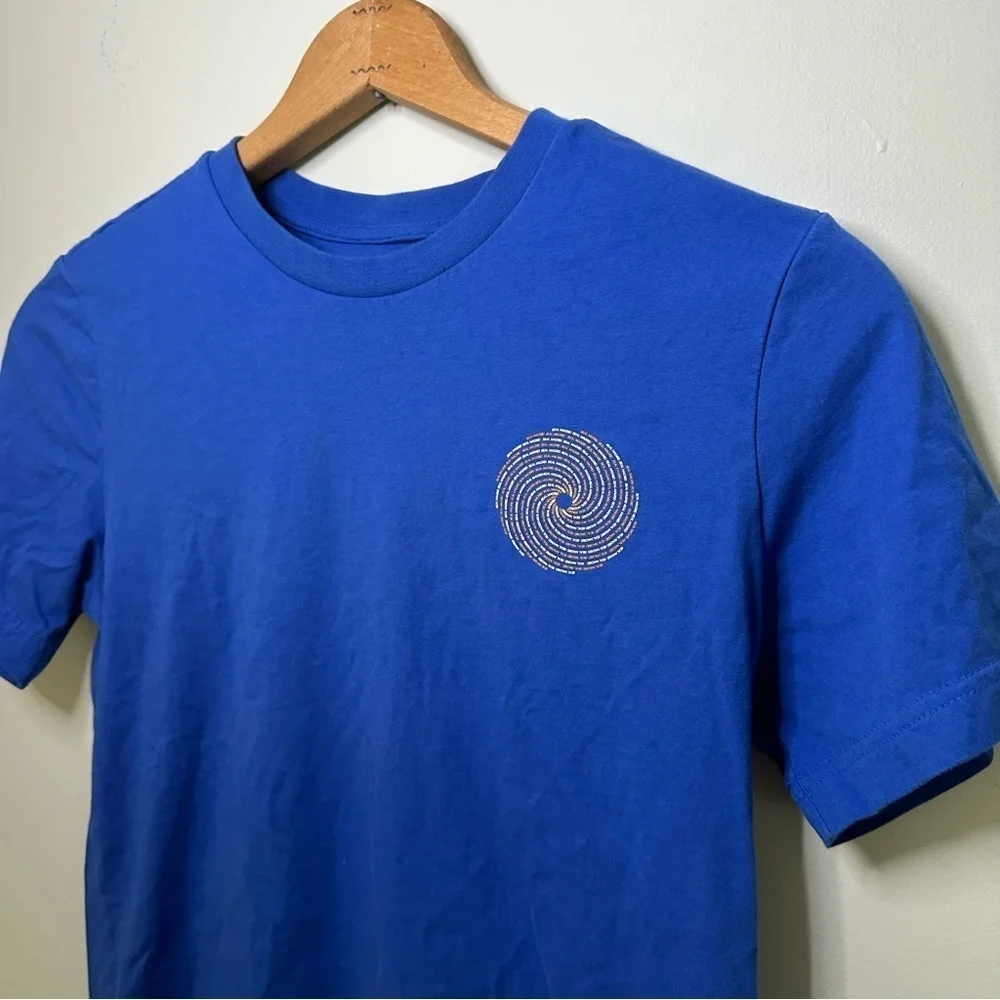 Adidas Real Madrid Blue Boys Kids Tee Size 13/14 year